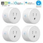 135 шт. Wi-Fi Smart Plug пульт дистанционного управления голосовой Управление смарт-таймер адаптер SmartLife с приложением Google Alexa Wi-Fi Smart Plug умный дом