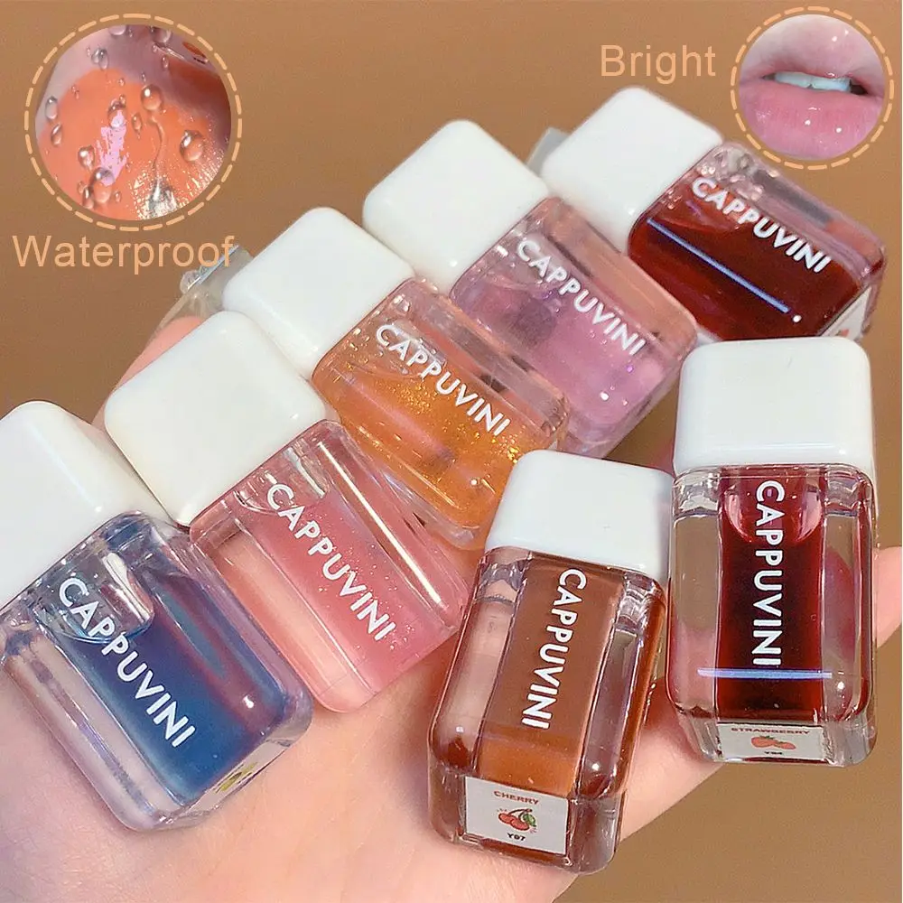 

Water Shine Cosmetics Makeup Tools Waterproof Moisturizing Lipstick Mirror Lip Glaze Lip Gloss Lip Balm