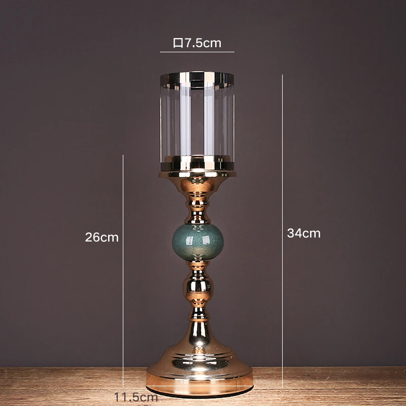 Креативные железные подсвечники с изображением оленя романтические для ужина