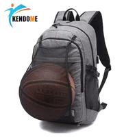 sports gym bag basketball backpack training bags 2021 mens football backpacks for school teenager boys laptop rucksack with net