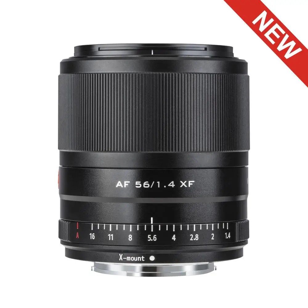 Viltrox 56 мм F1.4 серебристо черного цвета объектива XF APS C фиксированным фокусным