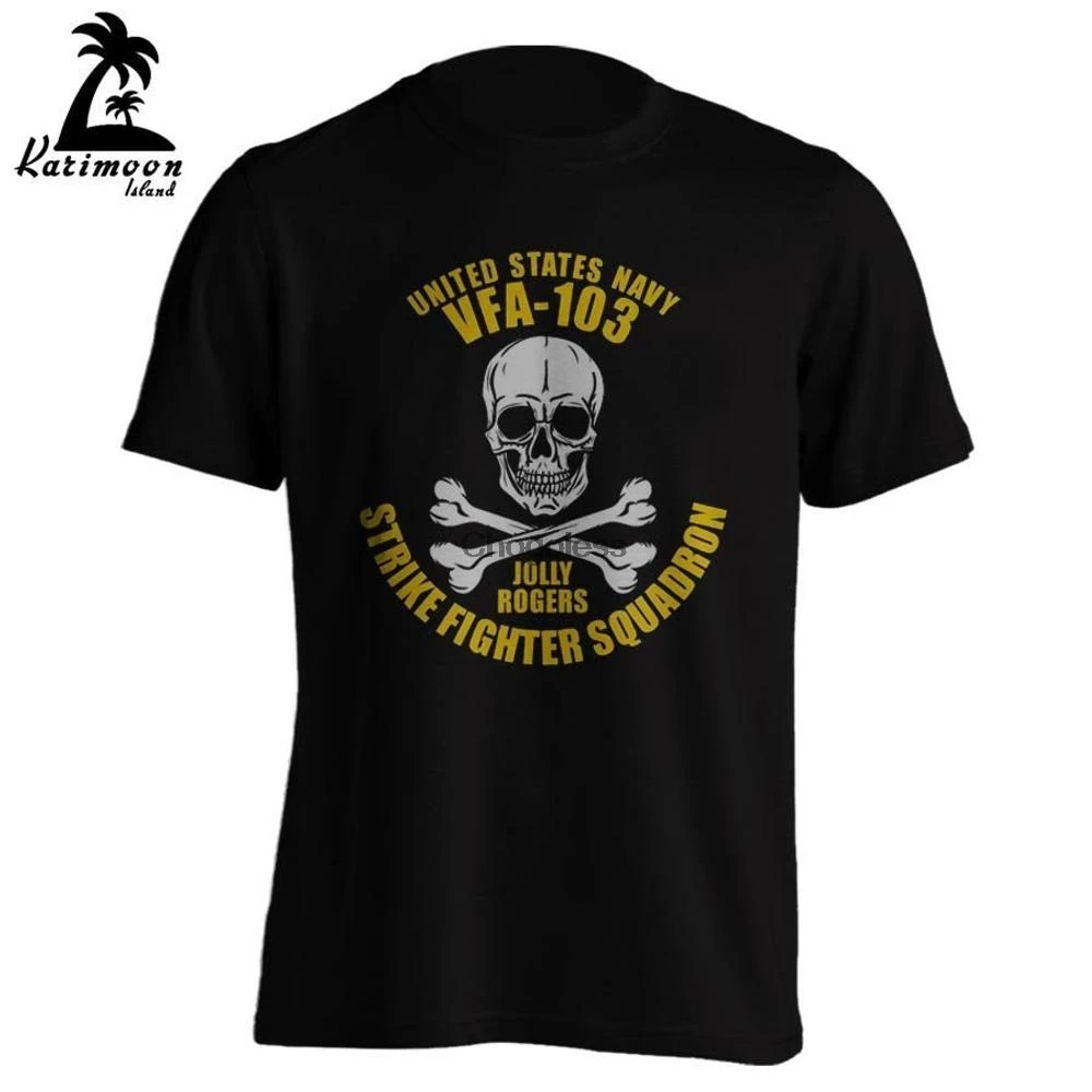 Рубашка военно-морского флота США 103 футболка Jolly Роджерс рубашка эскадрильи