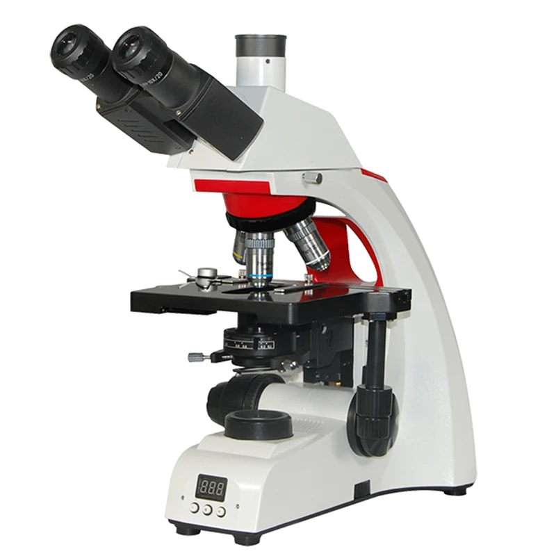 

Лабораторный Биологический микроскоп 40x -1600x, Тринокулярный термостат, микроскоп для животных, больниц