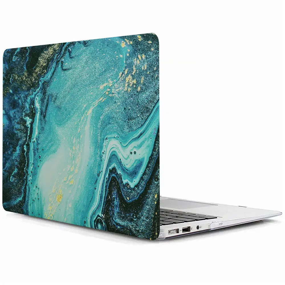 Чехол Meeker для ноутбука Apple MacBook Air 13, Чехол 13,3 дюймов, чехол для ноутбука Apple MacBook Pro 13, чехол с сенсорной панелью - Цвет: Style 1