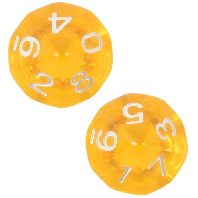 10 Dices D10 сторонняя игральная кость из драгоценного камня для РПГ Подземелья и