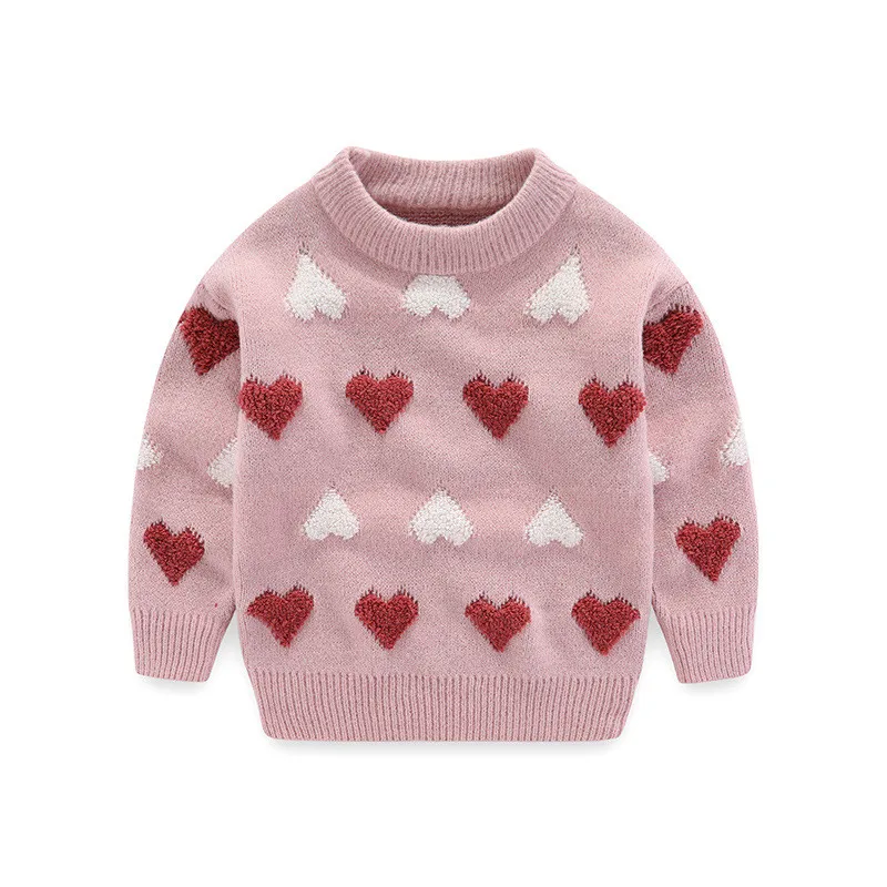 Модный свитер для маленьких девочек зимние кардиганы вязаный мальчиков 2019 г.