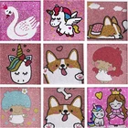 Набор для алмазной живописи 5D для детей, простой и маленький набор сделай сам, набор для рисования по номерам, лучший подарок для детей, домашний декор стен