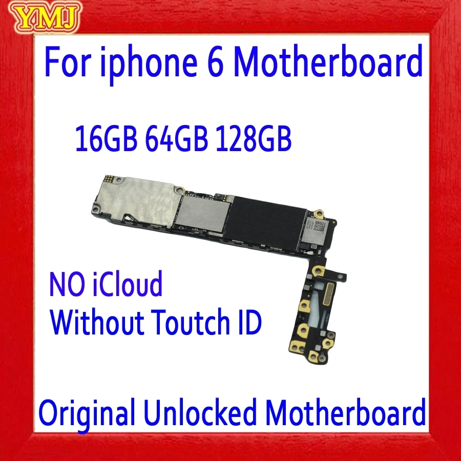 Материнская плата для iphone 6 4 7 дюйма с/без Touch ID 100% оригинал разблокированная