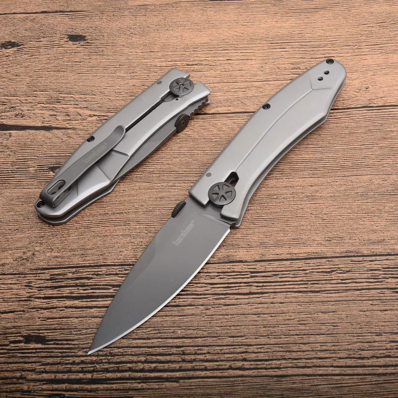 Складной нож Kershaw 3440 лезвие 8CR13MOV все стальные ручки карманный для кемпинга