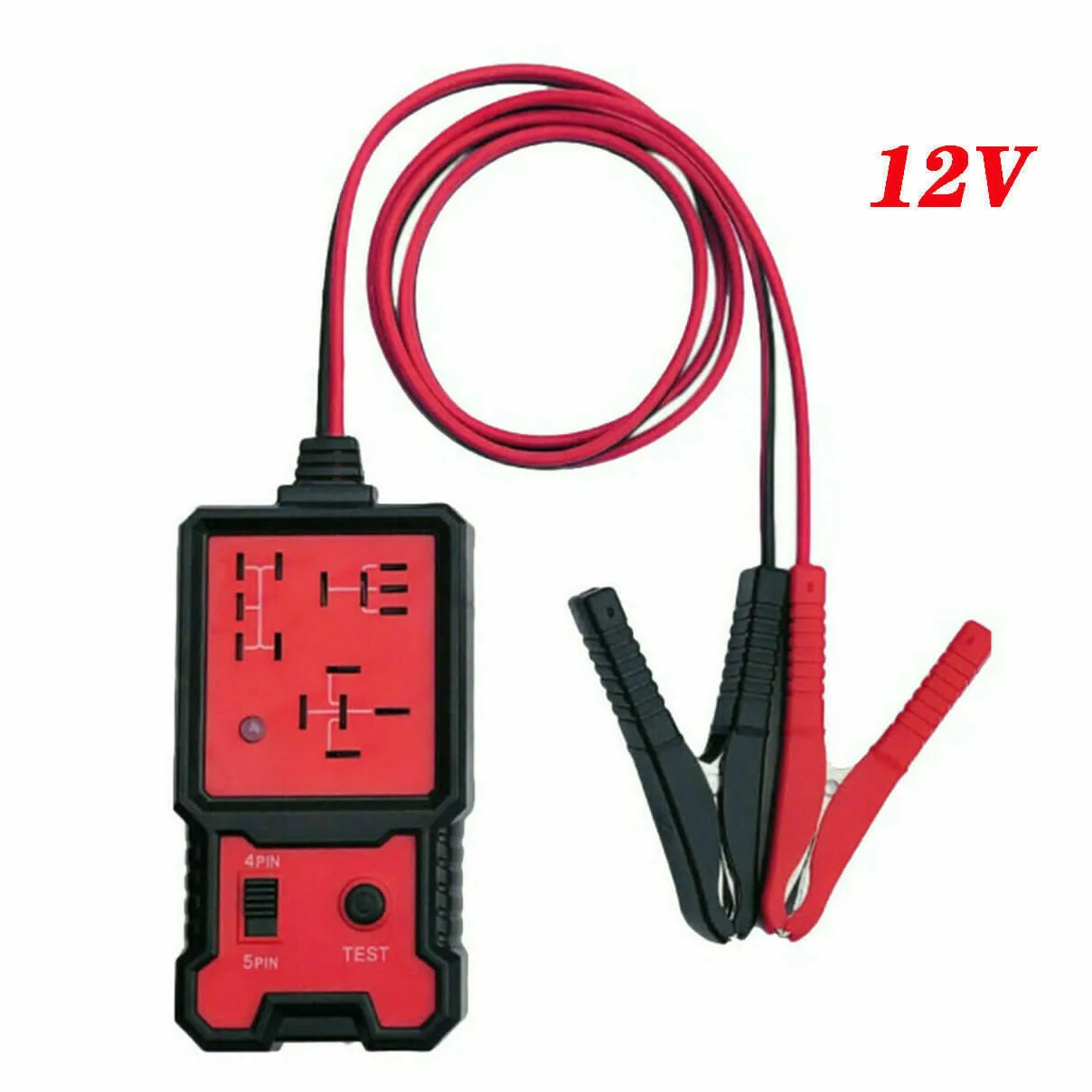 

Electronic Automotive Relay Tester For Car Auto Battery Tool Universal Useful 1 Pcs New