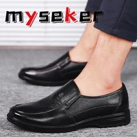 mystery explorer 2021 new leather shoes ladies round head shallow mouth leather shoes ladies mature flat shoes ladies mothers s