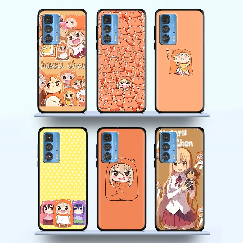 

Himouto Umaru chan Anime for Motorola Moto Edge G50 G60S E20 20 G10 E7i G40 X3 E6S E6i Pro Power 5G Black Phone Case Cover