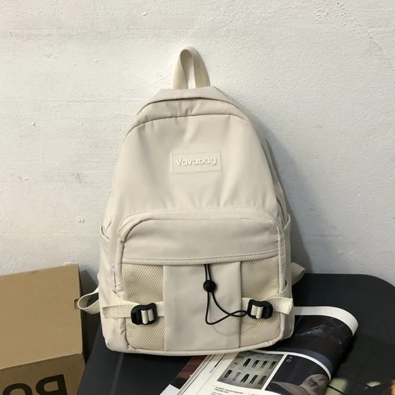 Женский школьный рюкзак с подвеской для девочек подростков 2020 нейлоновый