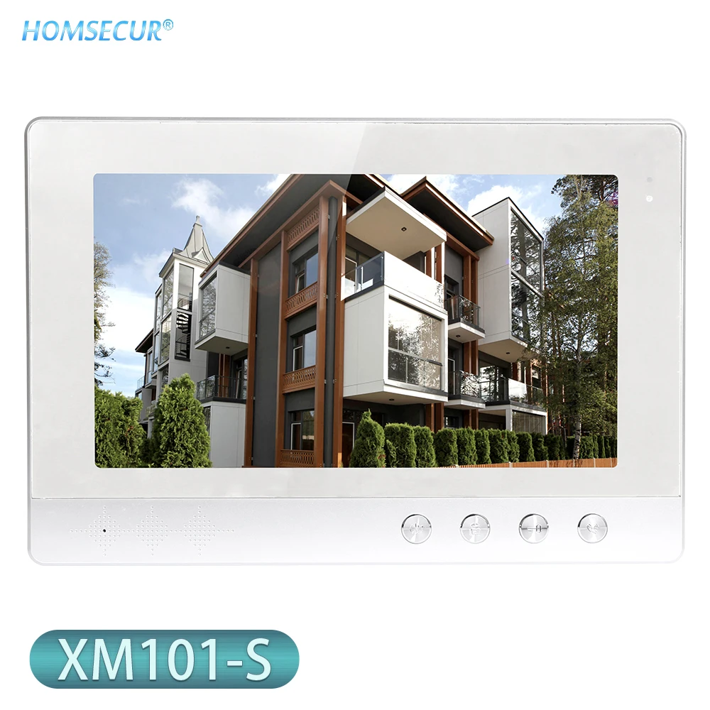 HOMSECUR XM101 S 10 1 &quotвнутренний монитор для видеодомофона|Комнатный монитор| |
