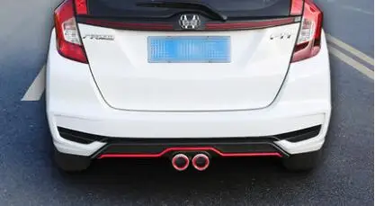 Для Honda fit JAZZ бампер диффузор спойлер 2018 2CK ABS задние передние защитные бамперы для