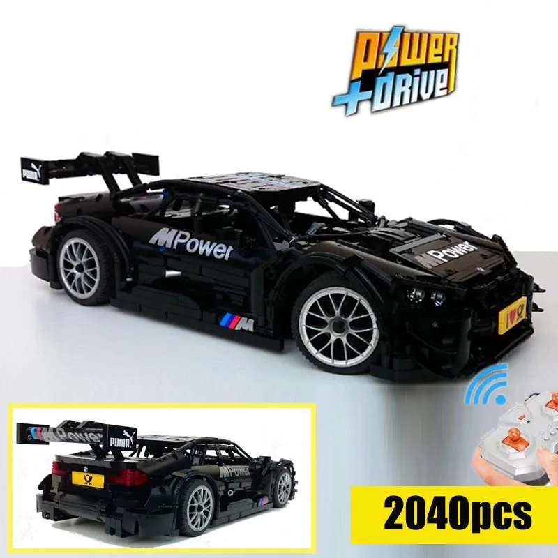 

Новинка M4 DTM - Timo Glock спортивные автомобили Радиоуправляемый двигатель функция мощности Подходит для строительных блоков Кирпичи Детские иг...