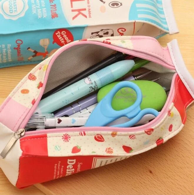1 шт./лот кавайный большой пенал для карандашей с изображением панды школьные