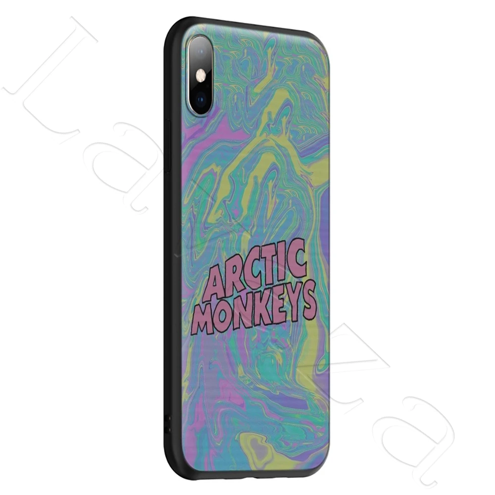 Силиконовый мягкий чехол Lavaza Arctic monkey для iPhone 12 Mini 11 Pro XS Max XR X 8 7 6 6S Plus 5 5S SE |
