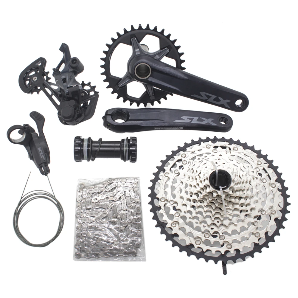SHIMANO DEORE SLX M7100 1x12 speed Groupset 32T 34T 36T 170 175 мм система для горного велосипеда 12 S Groupset 10-51T M7100 задний D