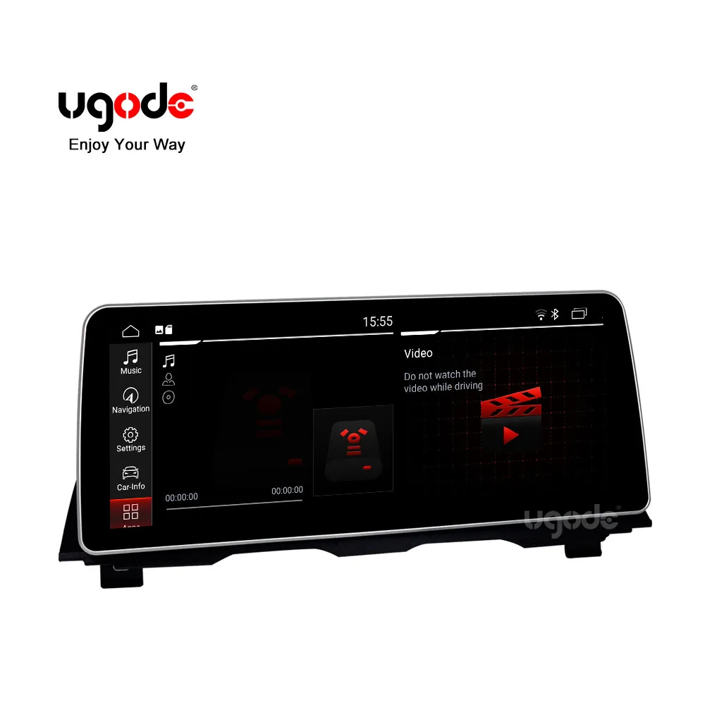 

Ugode 12.3inch Android 10.0 Car Video Head Unit GPS Navigation Screen Display Carplay Android Auto For BMW 5 Series F10 F11