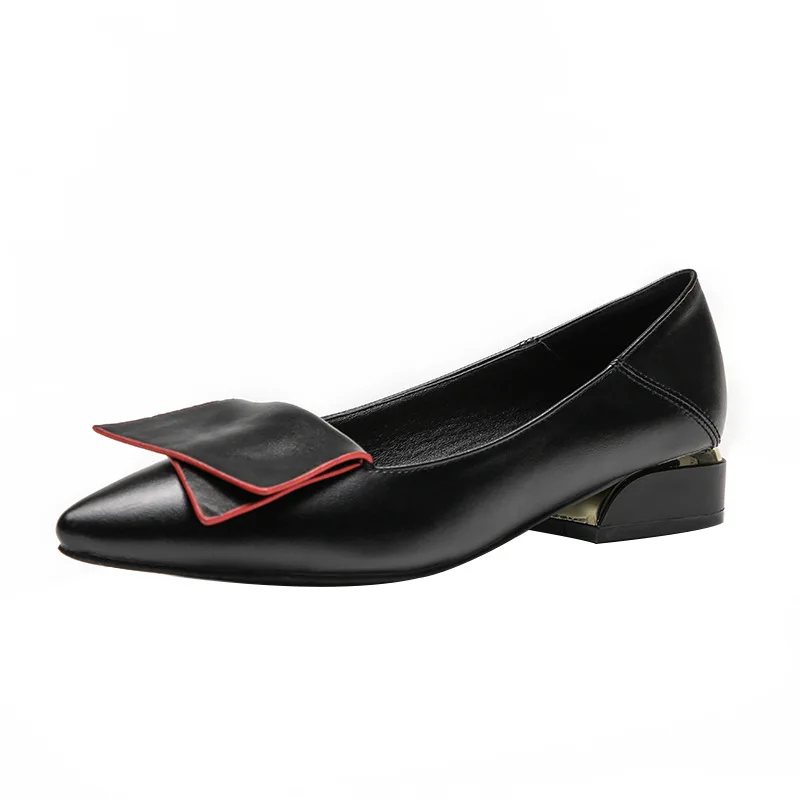 

Sexy Work Shoes Women's Summer and Autumn 2020 New Style Chunky Heel Work Women's Shoes Large Size High Heels Women