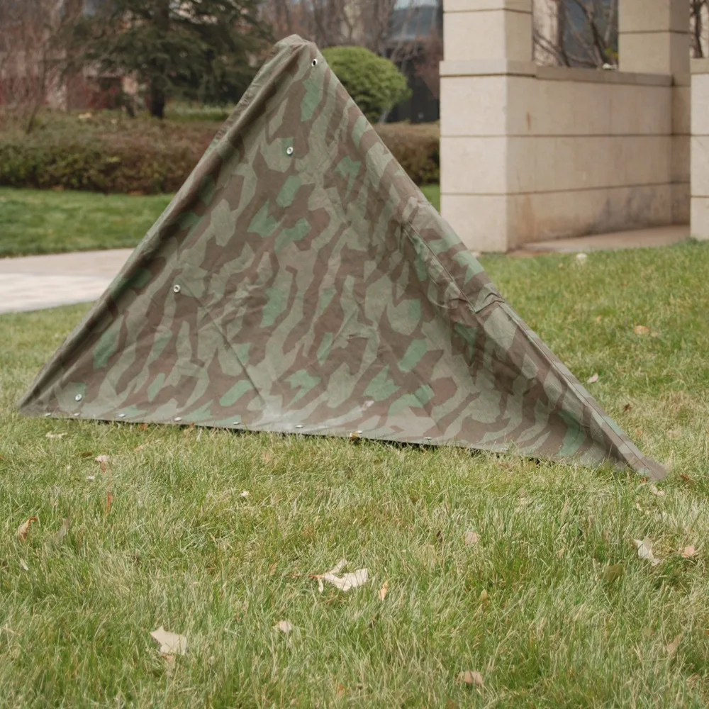 Tomwang201. Вторую мировую войну WW2 немецкая армия SPLINTER CAMO Реверсивный палатка ZELTBAHN