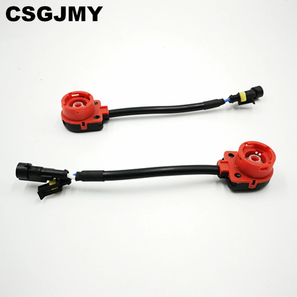 2шт спрятанная электропроводка жгута D2 D2S адаптер D2R D2C AMP конвертер провода