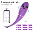 Беспроводной приложение Дистанционное Управление вибратор Bluetooth вибрирующие трусики одежда фаллоимитатор вибратор точки G для клитора интимные игрушки для женщин секс-шоп
