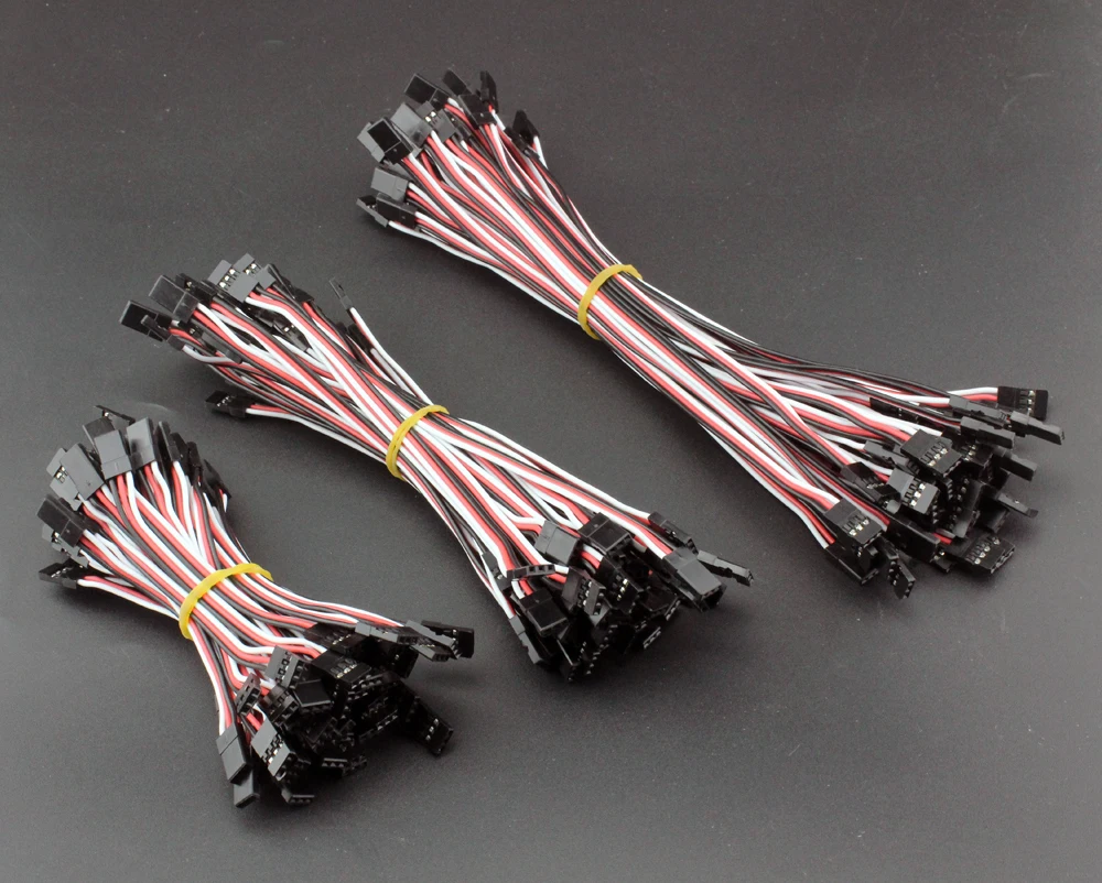 Для KK MK MWC APM Полетный контроллер RC вертолет 10 шт. 30 см штыревой разъем JR Servo