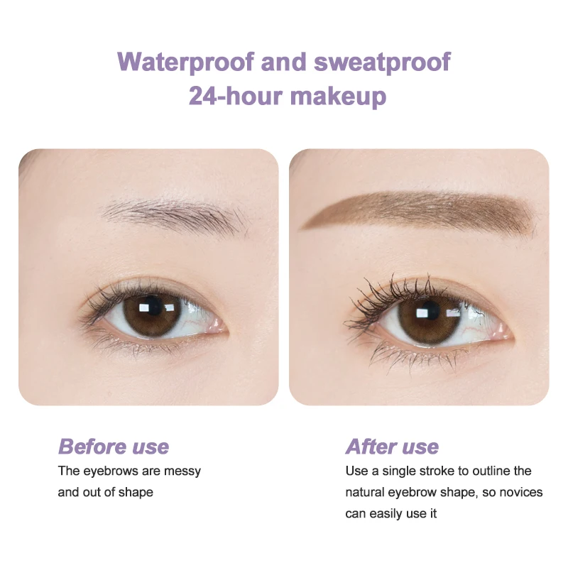 

Eyebrow Pencil Waterproof Natural Long-lasting Eyebrow Enhancers Sweat-proof Eyebrow Pencil Eyebrow Pen Eye Makeup TSLM1