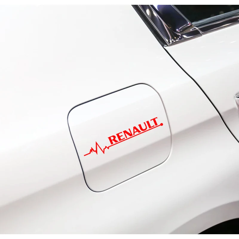 Наклейки на масляные крышки автомобиля 1 шт. наклейки для Renault koleos duster megane 2 logan renault