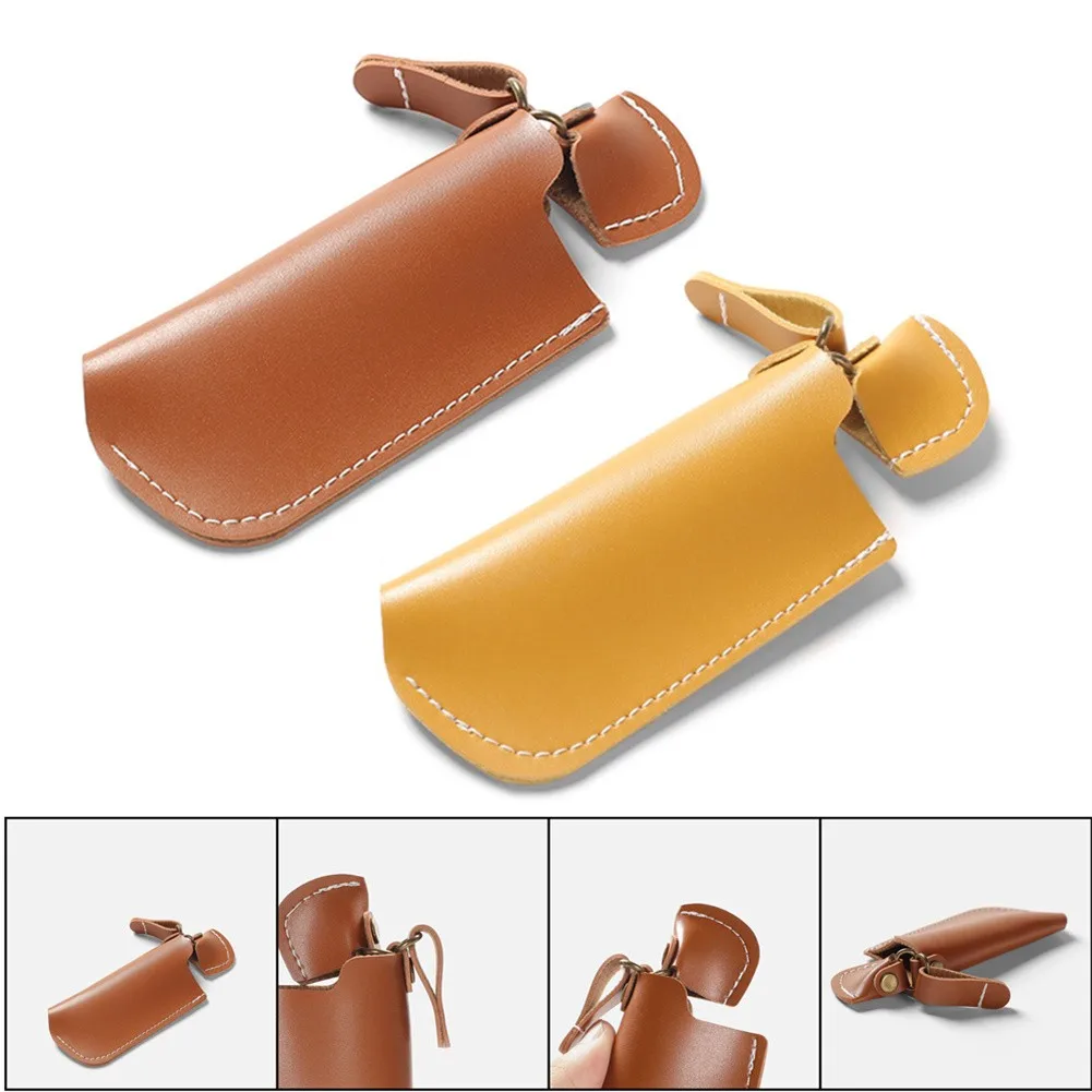 

1PC Leather Lighter Cover Fire Sleeve Lighter Case Survival Firelighting Camping & Hiking Outdoor Tools