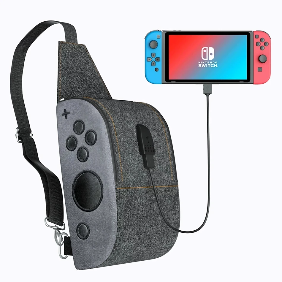 Сумка для хранения OIVO контроллера Nintendo Switch водонепроницаемый рюкзак из