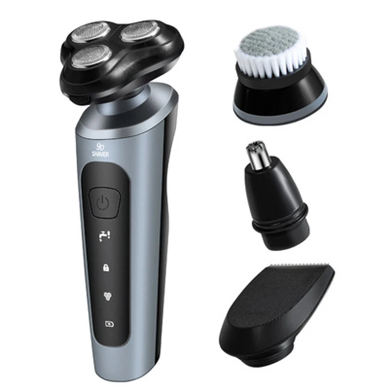

Smart Men's Electric Shaver beard shaving razor Beard trimmer for men IPX7 shaving machine man LCD Display shavers Smart