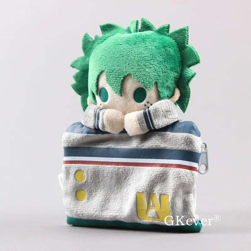 Аниме Мой герой Academy плюшевый Кошелек милый маленький мешок для монет Bakugou Katsuki Midoriya izku Todoroki Shoto мини-сумка 11*14 см