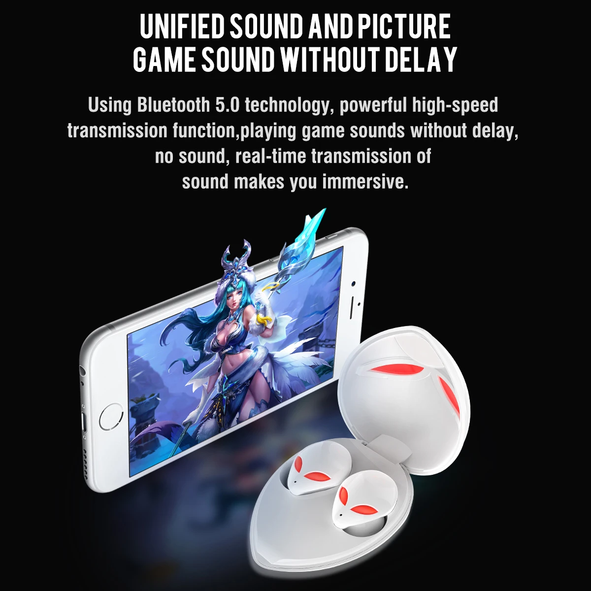 Ottwn TWS T8 Bluetooth наушники 5 0 креативная беспроводная гарнитура стереозвук