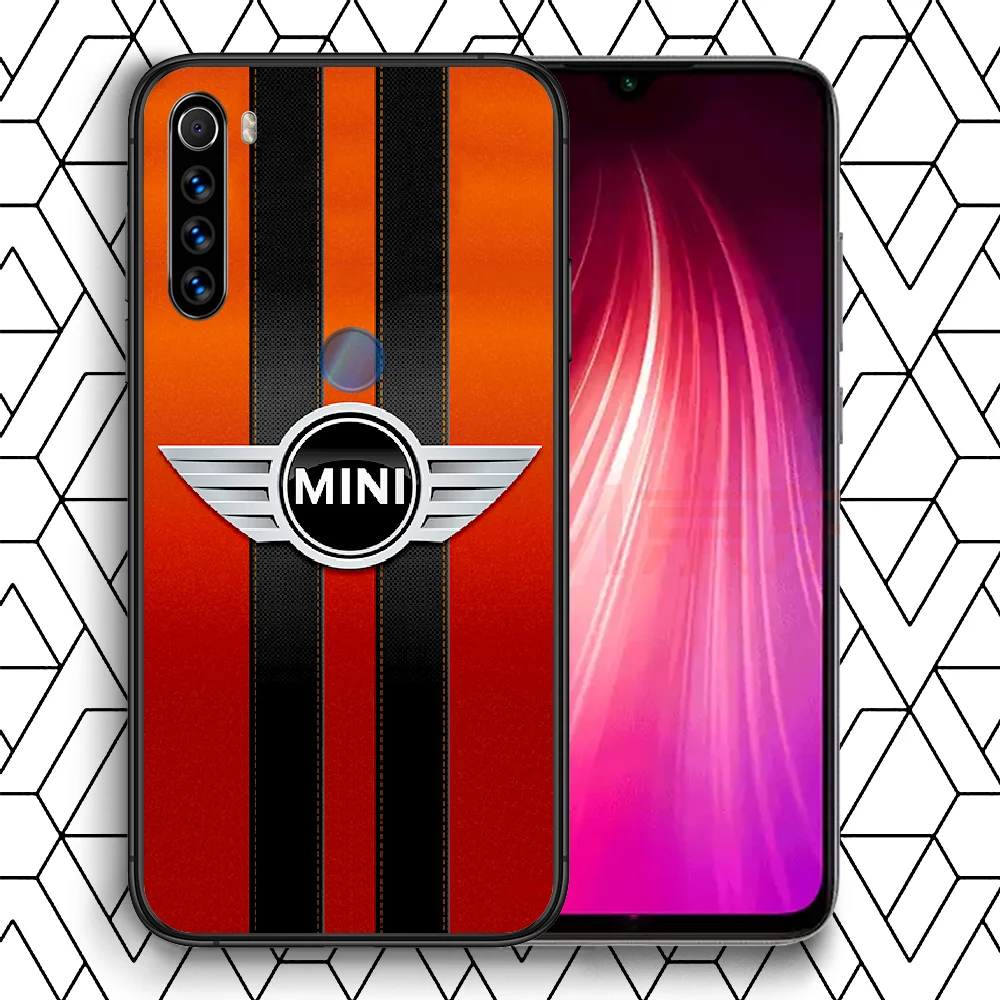 

Mini Cooper Sport Car Phone Case Cover Hull For XIAOMI Redmi 7 7a 8 8a 9 9a NOTE 6 7 8 8t 9 9s Pro Max 4X Black Back Tpu Cover