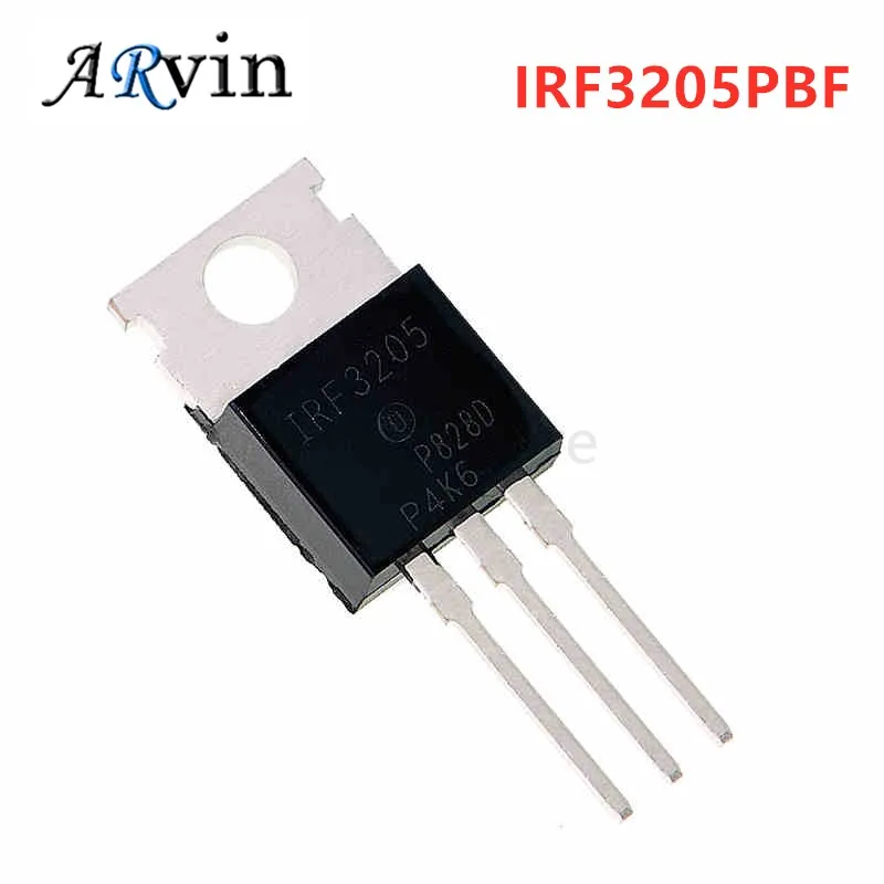 

10PCS IRF3205PBF TO220 IRF3205 TO-220 HEXFET Power MOSFET new and original IC