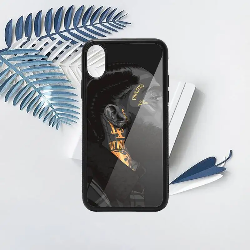 

famous Rapper Nipsey Hussle singer Phone Case PC for iPhone 11 12 pro XS MAX 8 7 6 6S Plus X 5S SE 2020 XR