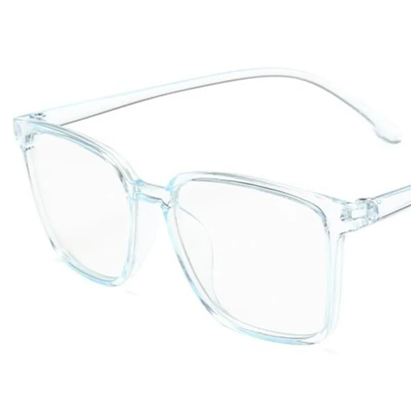 10P Fashion Anti-Blue Glasses Women & Men Optical Eyewear Unisex Rectangle Spectacles Anti-UV Spectacles Simplicity Eyeglasses