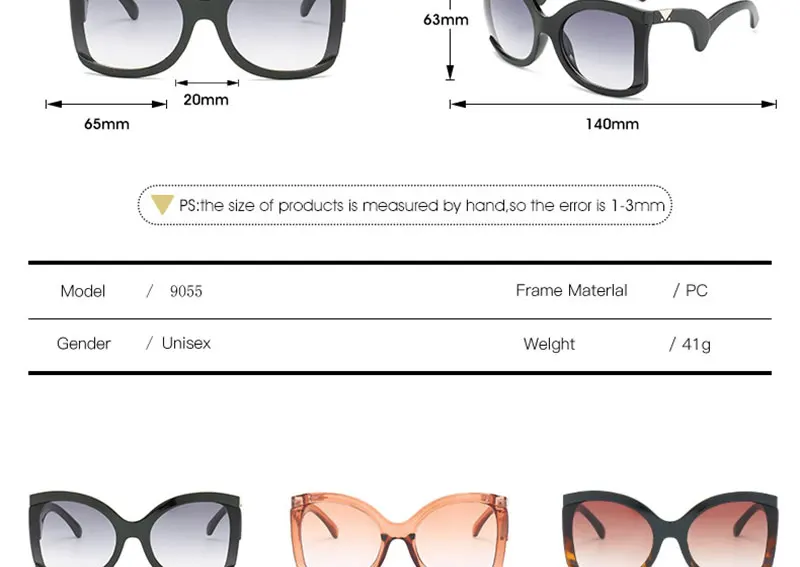 RBRARE, градиентные солнцезащитные очки для женщин,, роскошные дизайнерские солнцезащитные очки больших размеров, Оттенки для женщин, винтажные Квадратные Солнцезащитные очки Oculos Sol