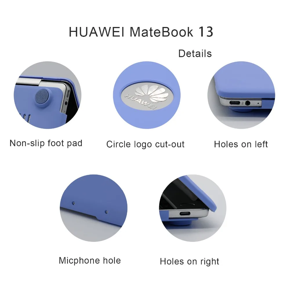 Мраморный пластиковый чехол для fundas huawei Matebook 13 дюймов Супер легкий пластиковый защитный чехол для huawei Matebook 13 WRT-W19 чехол