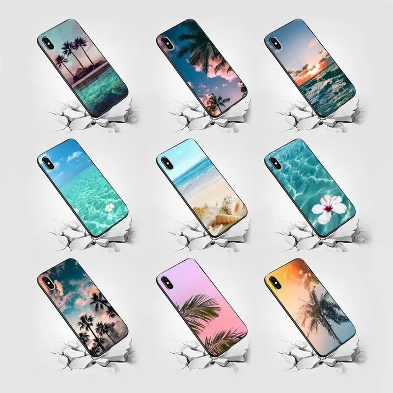 

Summer Beach sea Accessories Phone Case for Huawei mate9 10 20X 30 40 pro PSmart2019