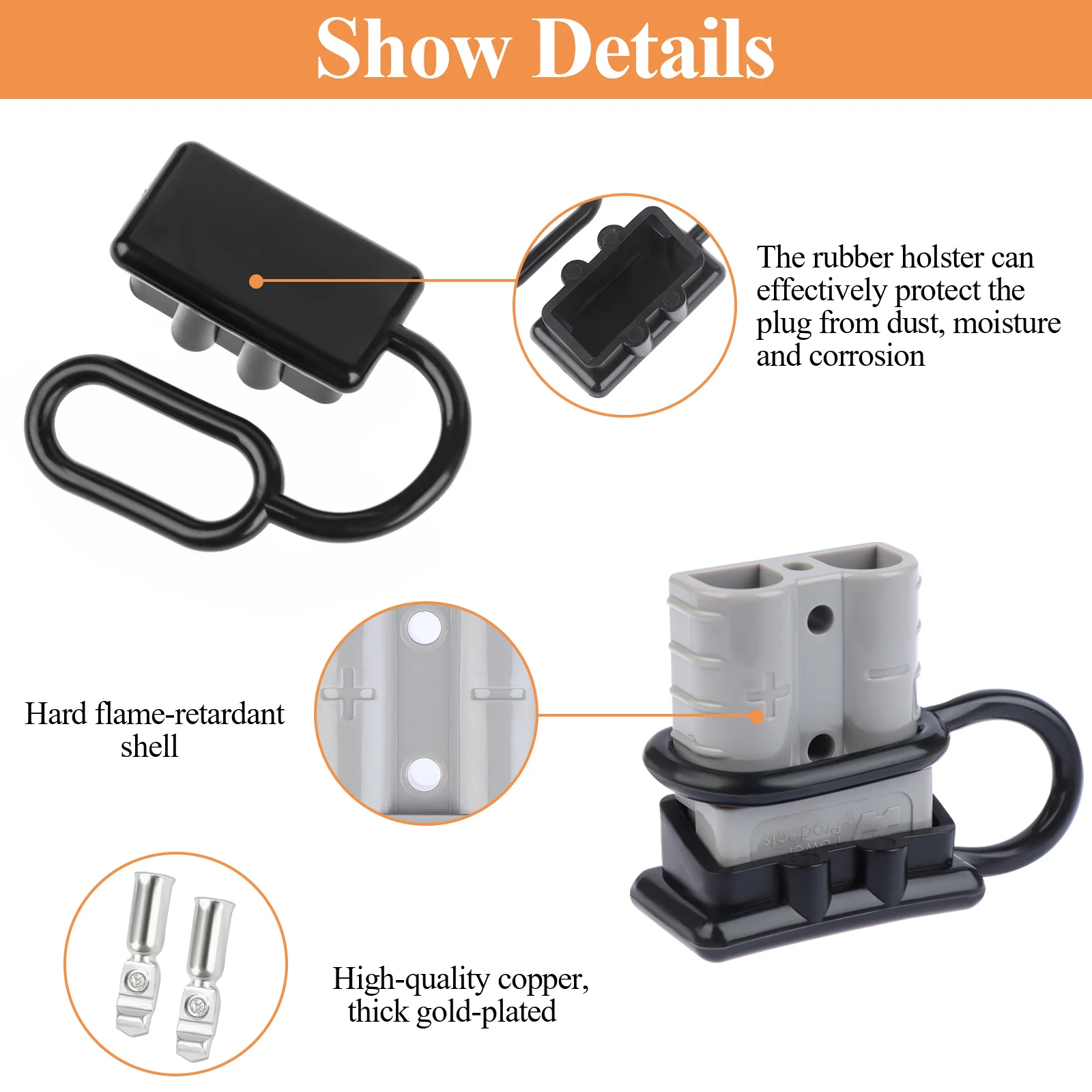 

Кабель аккумулятора быстрое подключение/отключение электрического разъема