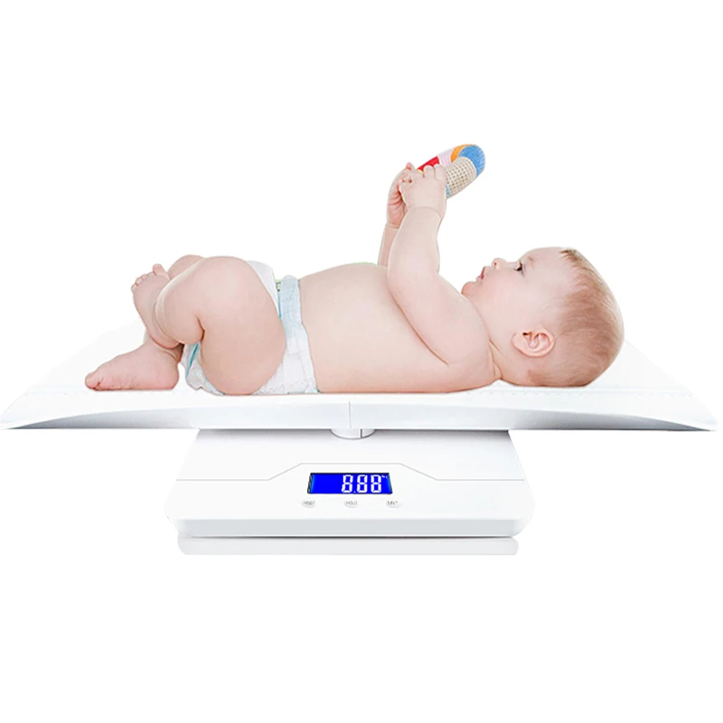 Multi-Function Digital Baby Pet Weight Scale Auto Hold KG/OZ/LB Tare Function Measuring Range 10g~100Kg Automatic Zero Resetting