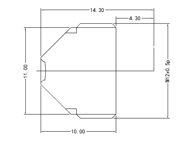 Pin-Hole Объективы-SPH3720-3MS (3 7 мм) 1/2.5 &quotM12 3 мм 1/2.5" Pin-hole 0 мегапиксельная Объективы для