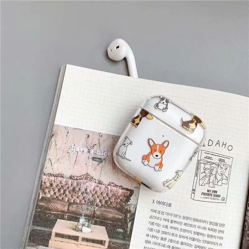 Чехол для наушников для Airpods, чехол, роскошный, скраб, Дамбо, цветок, любовь, Жесткий Чехол для наушников, защитный чехол, аксессуары для Apple Airpods