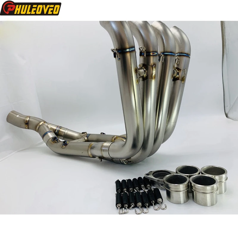 

Titanium Alloy for BMW S1000RR 2010-2021 Motorcycle Exhaust Muffler Escape Header Tube Collector for S1000RR S1000XR S1000R HP4