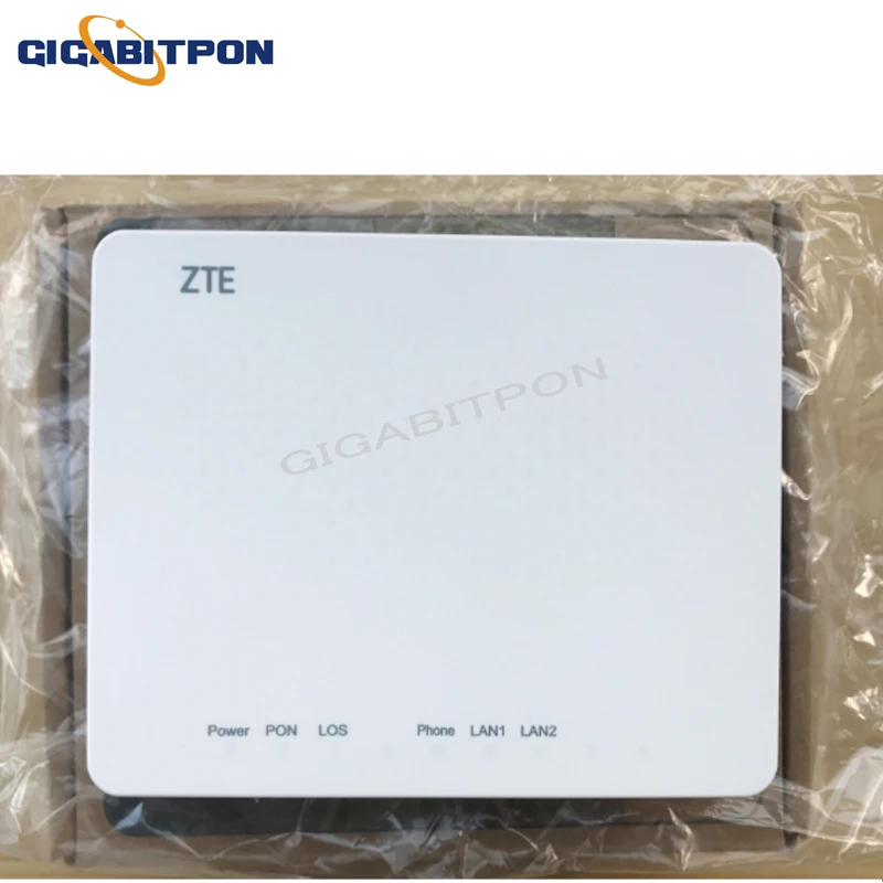 

Original ont ZTE EPON F412 SC UPC ONU ONT optical fiber router 1GE + 1FE + 1TEL port with power supply and box, free shipping