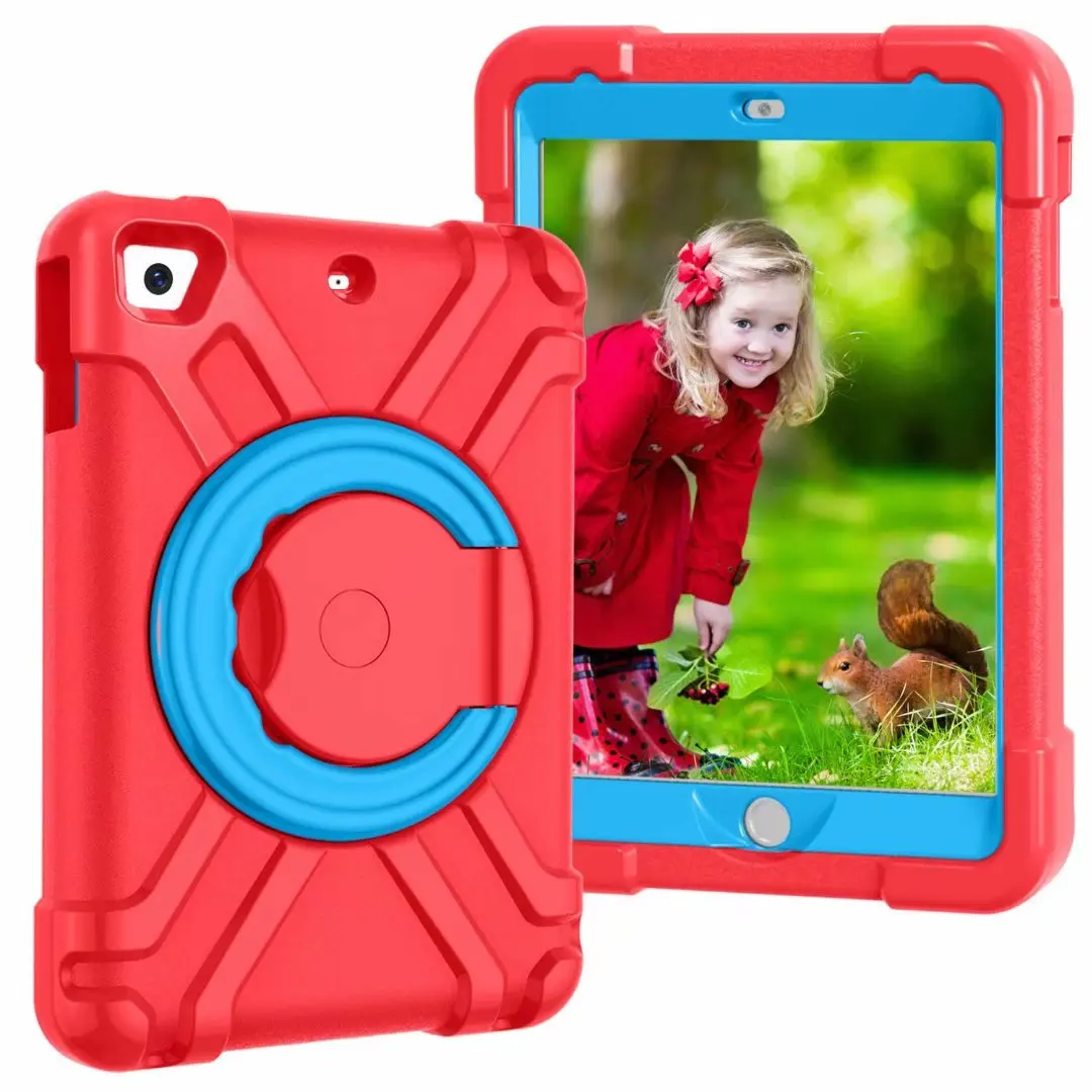 

High Duty EVA Coque for iPad mini 1 2 3 Case Children 360 Hand Strap Silicon Shockproof Funda for iPad mini 123 Kids Cover 7.9''